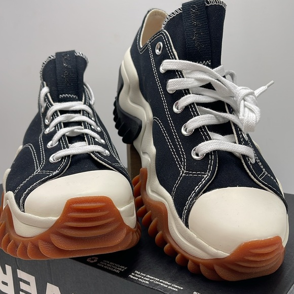 Converse Men’s RUN STAR MOTION OX
BLACK/WHITE/EGRET 172895C Platforms Sneakers - Picture 6 of 16